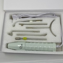 Pure Daily Care NuDerma Clinical Ne+Ar Skin Therapy Wand w 6 Fusion Applicators