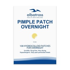 Ultra-Thin Overnight Acne Pimple Patches – 108 Count for Quick Blemish Healing