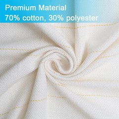 Uigidori 39 x 39 Inches Premium Primary Tufting Cloth 39 x 39 inch, White