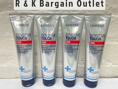Lumene Sensitive Touch SOS Body & Face Skin Calming Moisturizer Lotion ~ 4 PCs