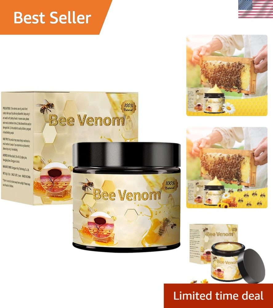 Professional Bee Venom Repair Cream – 2.12oz for All Body Parts, Fast Absorption