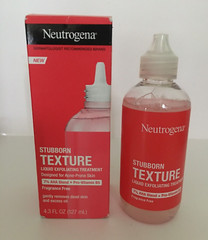 Neutrogena Stubborn Texture Liquid Exfoliating Treatment, 4.3 Fl Oz ~New