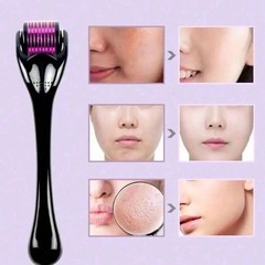 540 Titanium Microneedle Derma Roller Micro Needle Skin Care For Hair Loss Beard
