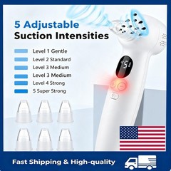 Black Head Remover 4 Suction Heads & 5 Adjustment Modes for Men and Women
