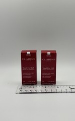 NEW 2X Clarins Total Eye Lift Travel Size MINI 3ml/0.1oz Each Sample Free Ship