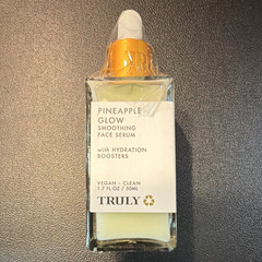 Truly Pineapple Glow Hydrating Face Serum Vegan Clean Pineapple 1.7 fl oz