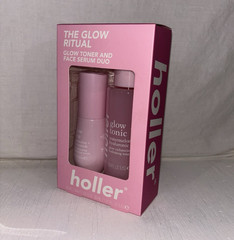 holler The Glow Ritual Mini Toner & Face Serum Duo Hydrating Brightening