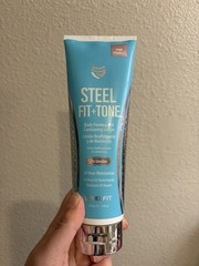 STEELFIT Steel Fit+Tone Firming Contouring Lotion, Pink Pomelo, 8 fl oz