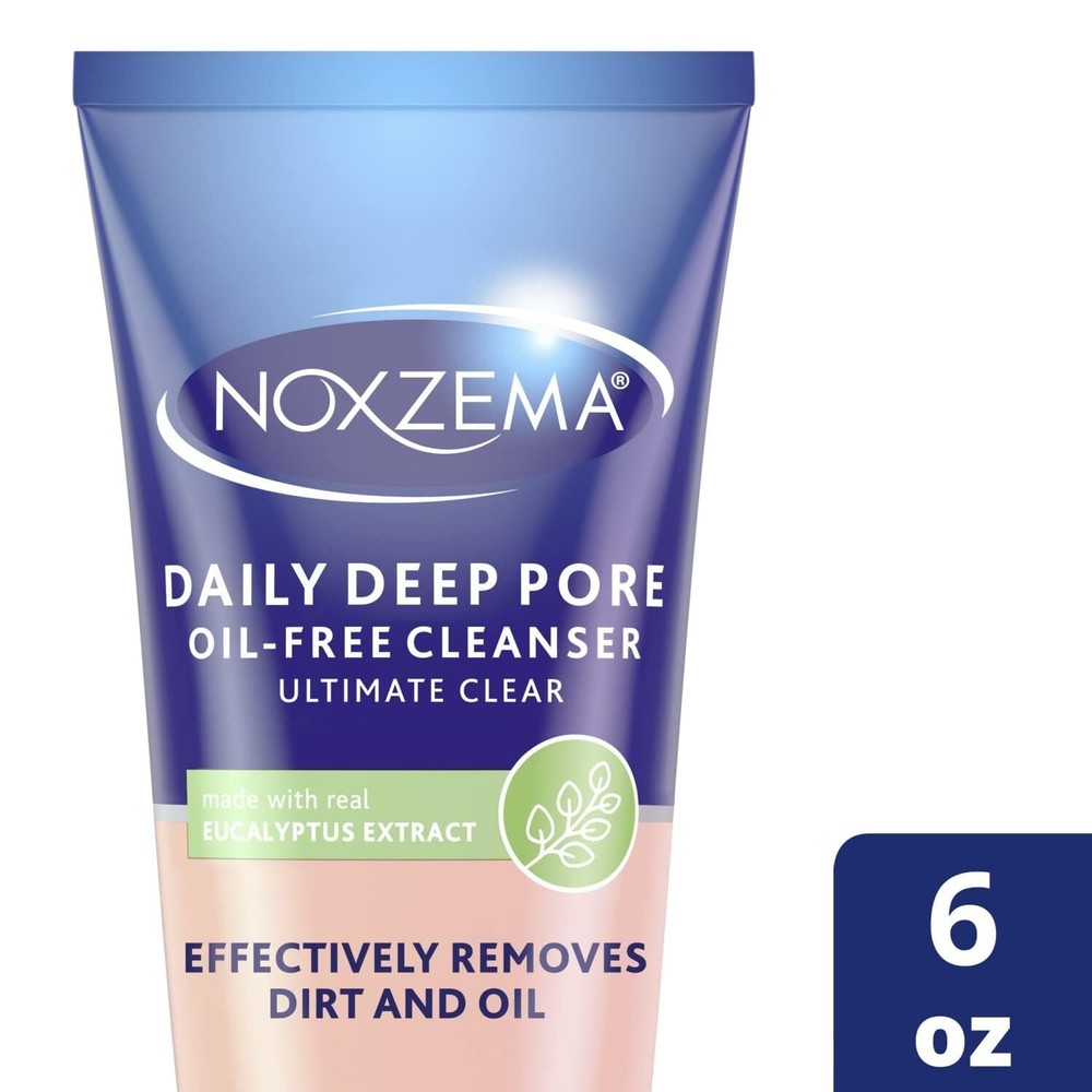 Noxzema Ultimate Clear Daily Deep Pore Face Cleanser – Eucalyptus – 6oz