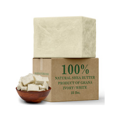 Raw African Shea Butter 12 oz. 100% Pure Organic Unrefined Natural From Ghana