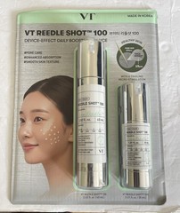 VT COSMETICS CICA Reedle Shot 100 Spicule Microneedling Serum for Pore Care 2 Pk