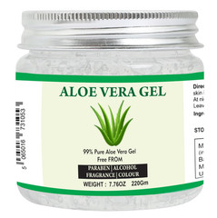 Aloe Vera Gel | 100% Pure Natural Aloe Gel | For Moisturizing Face Skin & Hair
