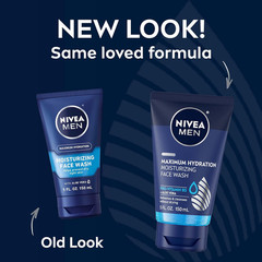NIVEA MEN Maximum Hydration Face Wash, Face Wash with Provitamin B5 and Aloe Ver