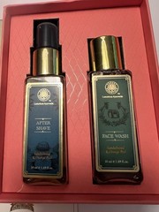 Forest Essentials Aturveda Face Wash After Shave Sandalwood & Orange Set NEW
