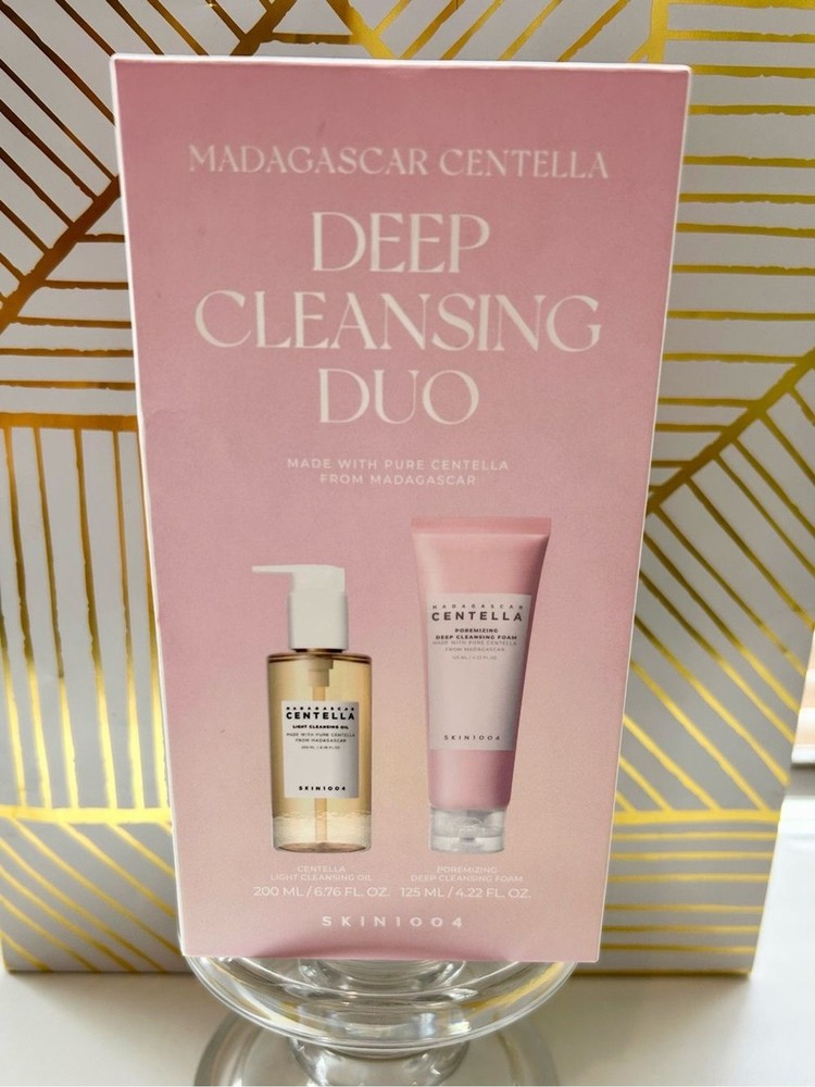 ✨ Madagascar Centella Cleansing Duo | Oil + Foam | Full Size Set | Sealed ✨