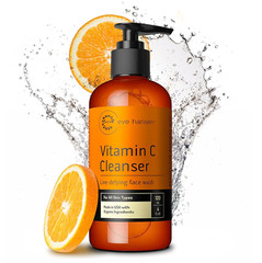 Vitamin C Cleanser Face Wash | anti Aging Facial Cleanser for Fine Lines, Age Sp