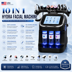 10 in 1 PROFESSIONAL Hydra Hydro Water Dermabrasion Facial Beauty Machine New US