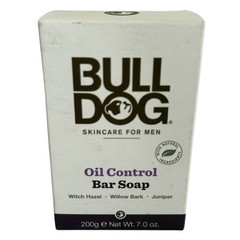 Bulldog Oil Control Bar Soap For Men 7 oz (1) New