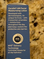 CeraVe Face Moisturizer Sunscreen Lotion Normal to Dry Skin SPF 30 3 fl oz 1/27