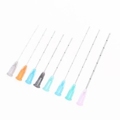 Sterile Package 50Pc 18/21/22/23/25/27/30G Disposable Cannula Puncture Blunt Tip