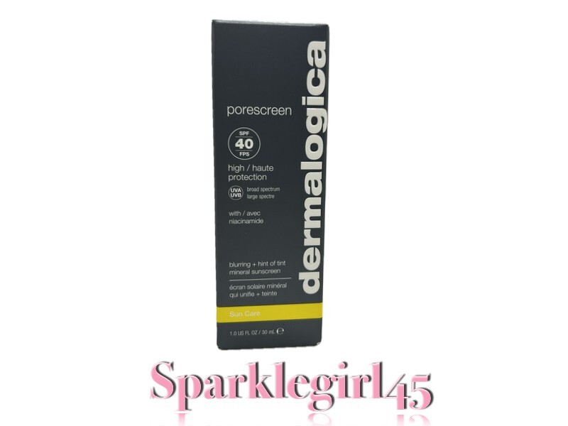 Dermalogica Porescreen 1oz/30ml NEW IN BOX! FRESH! SEALED! FREE SHIPPING!