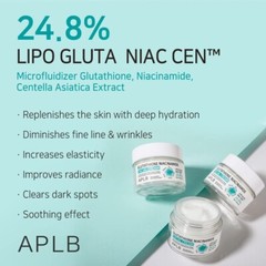 APLB Glutathione Niacinamide Facial Cream for Deep Hydration and Improved Skin..