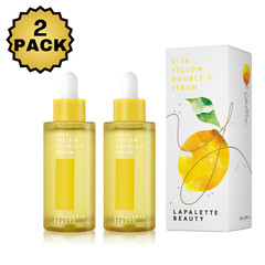 Lapalette Beauty Vita Yellow Double C Serum 2-Pack – Brightening Vitamin C Serum