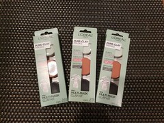 🎄3 L&rsquo;OREAL Pure Clay Mask Purify Exfoliate Brighten Multi-Mask Clay Kit