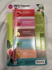 EOS Organic Lip Balm 18 Pack Natural Ingredients 5 Flavors Moisturizing Balm