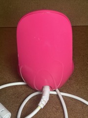 NuFACE Trinity Microcurrent Toning Device Pink w/ Eye & Lip Accessories Used!