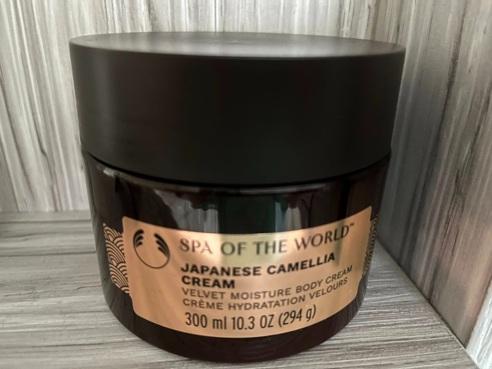 The Body Shop SPA OF THE WORLD Japanese Camellia Cream 300ml 10.3oz