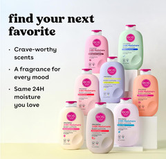 eos 24H Moisture Travel Body Lotion- Vanilla Cashmere, Travel Size Essential, To
