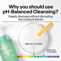 pH Cleansing Gel Foam – Everyday Gentle Face Cleanser for All Skin Types – pH…