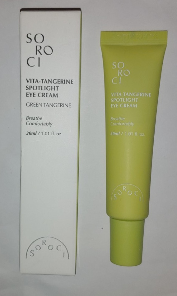 Soroci Vita-Tangerine Spotlight Eye Cream Green Tangerine – 1 fl oz – New in Box