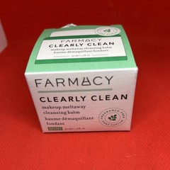 Farmacy Clearly Clean Makeup Meltaway Cleansing Balm 1.7oz/50mL Brand New In Box