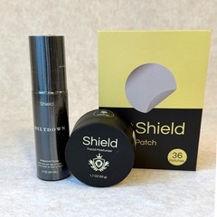 Shield Skin Skincare Set Meltdown Adapinoid Spray Moisturizer & Pimple Patches