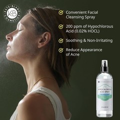 Kate Blanc Cosmetics Hypochlorous Acid Spray for Face and 8 Fl Oz (Pack of 1)