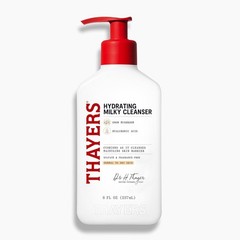 Thayers Milky Hydrating Face Cleanser with Snow 8 Fl Oz (Pack of 1), Clear