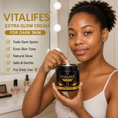 VITALIFES Skin Protect Cream Gentle Skin Care Extra Glow Effect 50gm/1.7oz