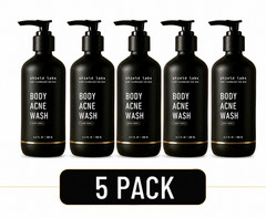 Shield Men&rsquo;s Acne Body Wash Maximum Strength 8.5 FL 10% Benzoyl Peroxide 5 PACK