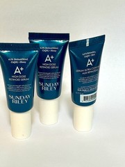 Sunday Riley A+ High-Dose Retinoid Serum .17oz 3 Travel Size NEW No Box