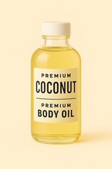 Coconut Body Oil full Body Skin Moisturizer Oil many sizes
