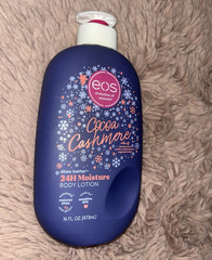 eos Shea Better Cocoa Cashmere Body Lotion 24H Moisture 16 fl oz limited edition