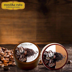 Mustika Ratu Coffee Body Scrub 200gr – Natural Exfoliating Scrub Indonesia