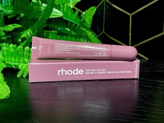 rhode Peptide Lip Tint Balm Salty Tan Pink 0.3 fl oz Shea Butter Jojoba Oil