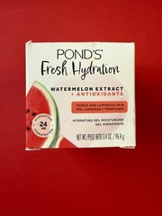 Pond&rsquo;s Fresh Hydration Moisturizing Gel, Watermelon Extract+Antioxidants 96g NIB