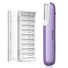 Galtxen Dermaplaning Tool for Women – Facial Exfoliation & Peach Fuzz Purple