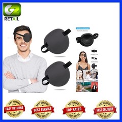Breathable Adjustable Eye Patches for All Ages – 2PCS for Right or Left Eye
