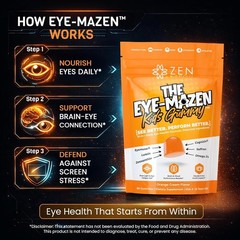 The Eye-Mazen Kids Gummy Eye Vitamins for Vision and Eye Health V14
