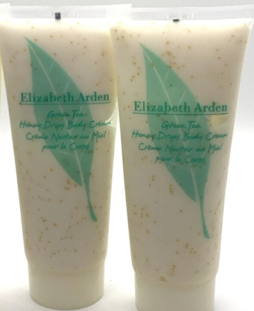 2 TUBES Elizabeth Arden Green Tea Honey Drops Body Cream – 3.3 oz / 100ml each